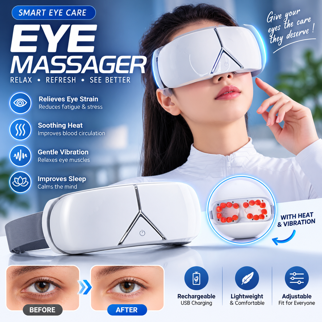 massage des yeux